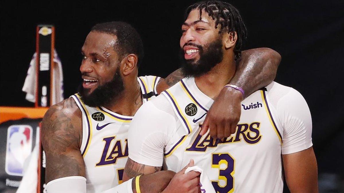 LeBron-Davis, una pareja ganadora en los Lakers