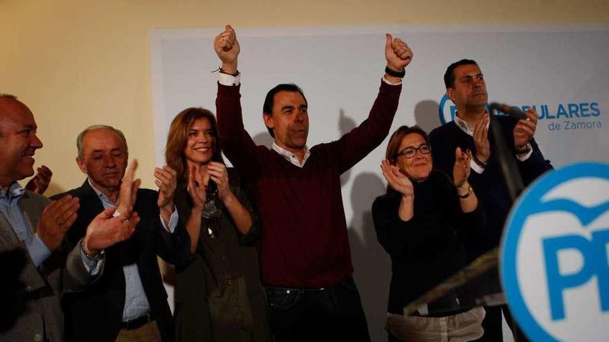 Martínez Maíllo, durante la reunión de junta directiva del PP de Zamora.