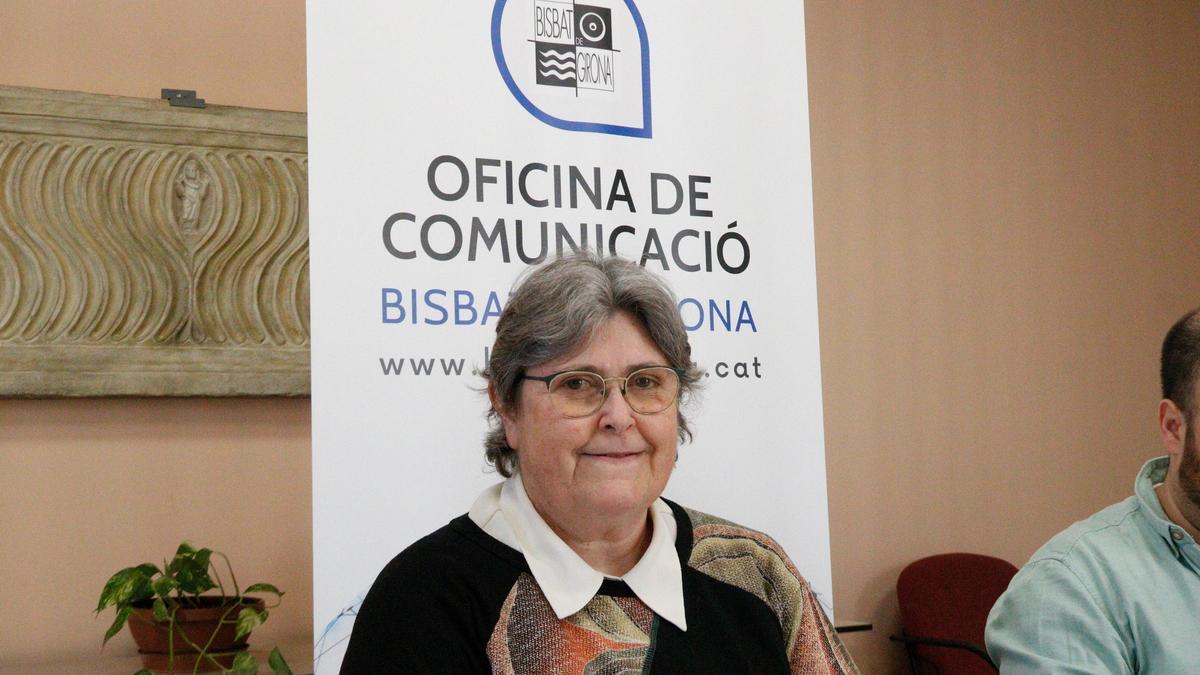 Carme Panella, coordinadora de la delegació d'Ensenyament del Bisbat de Girona