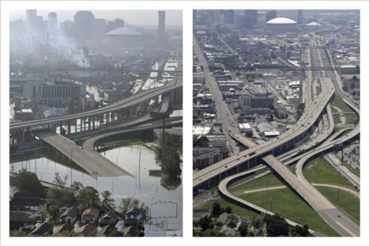 Del pasado al presente. La recuperación de las heridas de Nueva Orleans 10 años después del devastador huracán ’Katrina’.