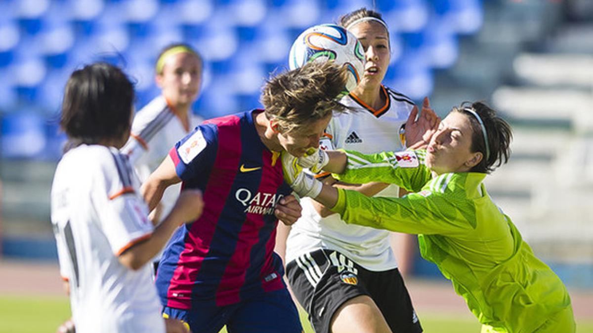 El Barça se estrelló contra el muro del Valencia