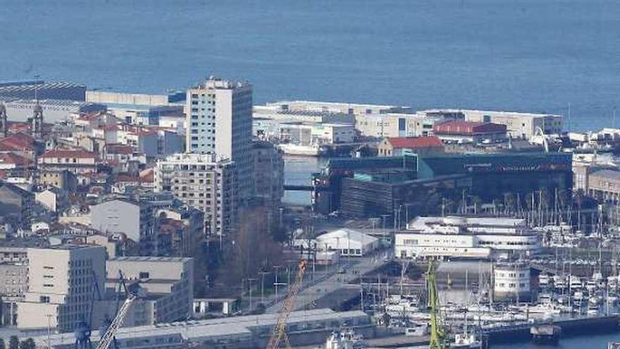 Vista del puerto de Vigo. // Marta G. Brea