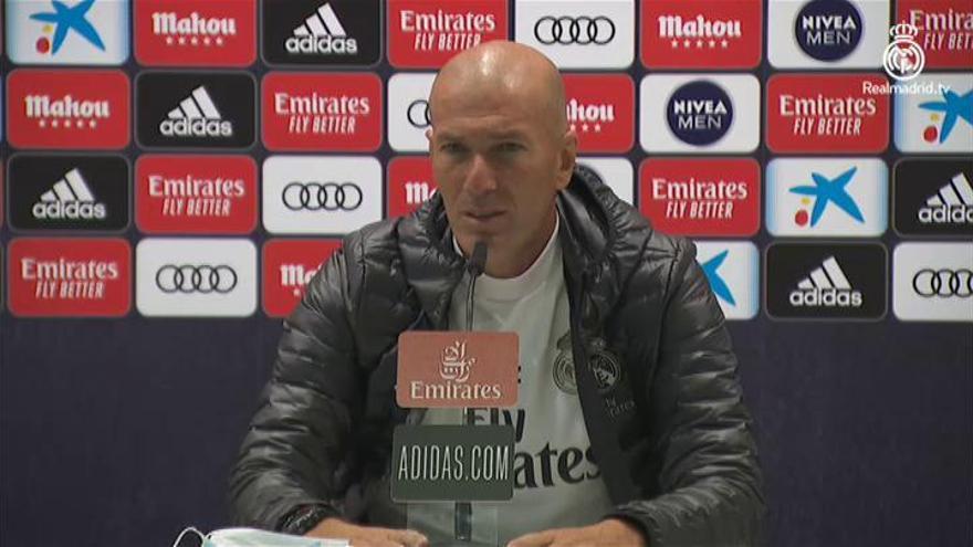 Zidane: "A lo mejor nos cuesta terminar un partido"