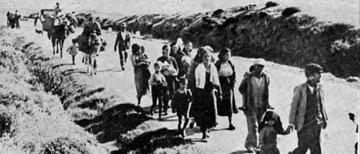 La carretera de ‘La Desbandá’ ja és Lloc de Memòria Democràtica