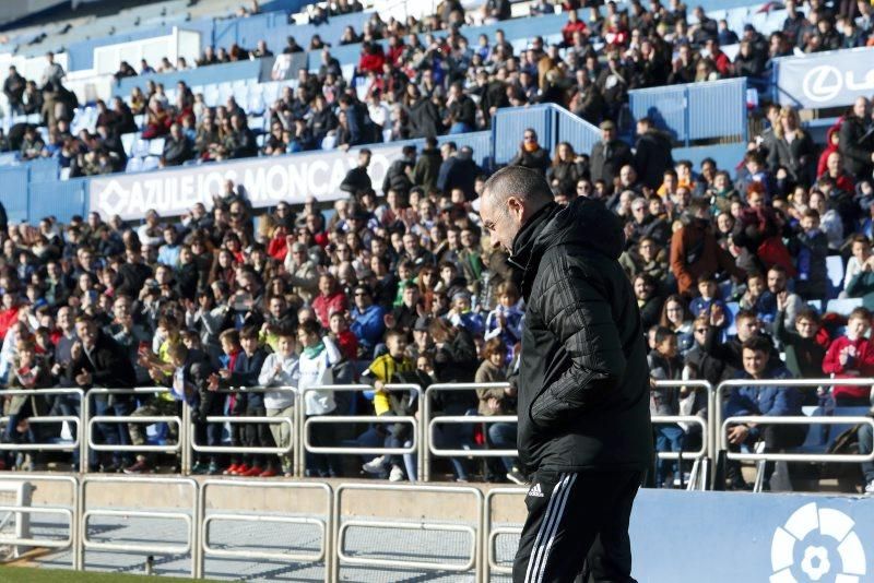 Partido de entrenamiento del Real Zaragoza en La Romareda