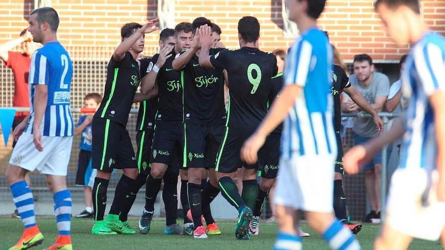 El Sporting B recibirá al Beasain el domingo a las 18.30 horas