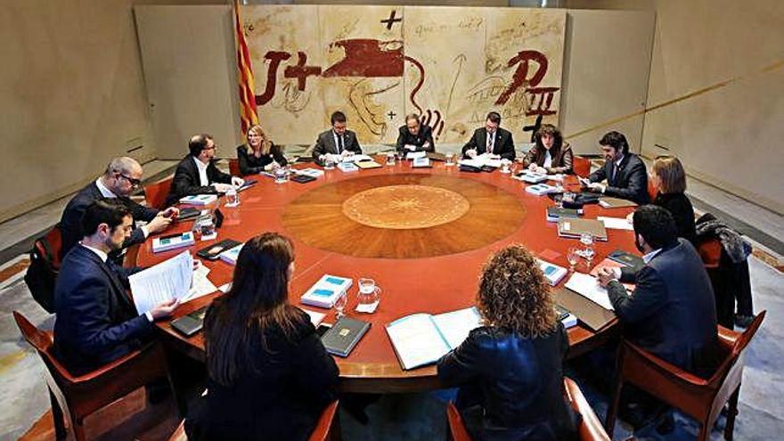 Reunió del Consell Executiu.