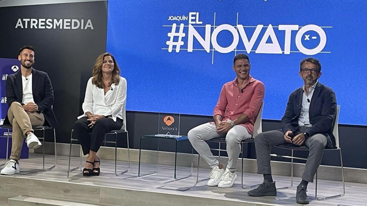 Antena 3 presenta 'Joaquín, el novato', el debut como presentador del futbolista: &quot;El nivel de invitados es bueno&quot;.