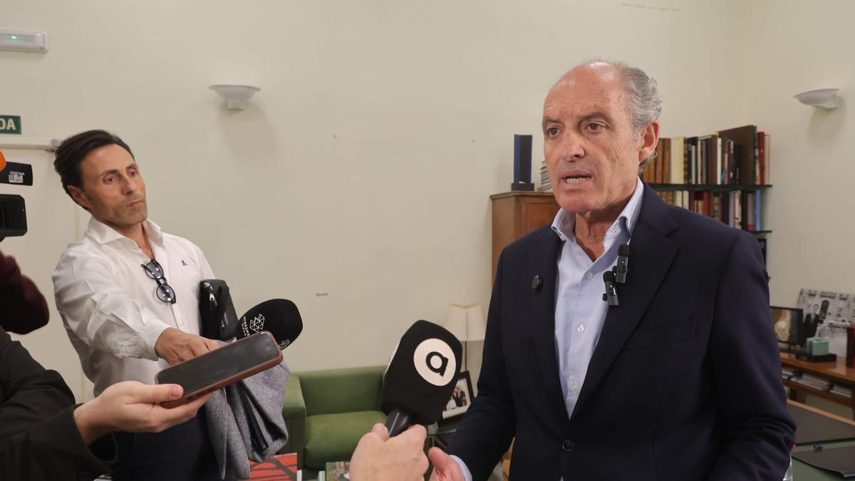 El expresident de la Generalitat Francisco Camps opina sobre Mónica Oltra