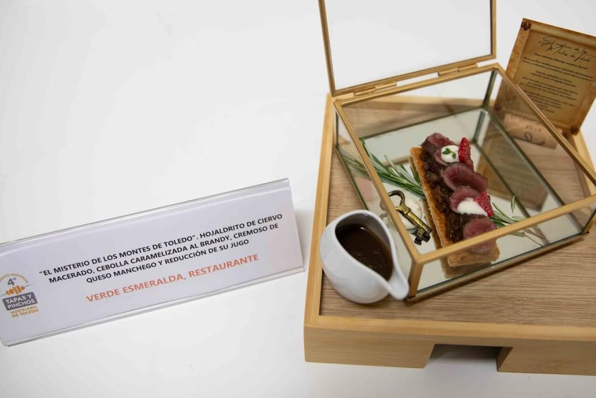 Así es 'El Misterio de los Montes de Toledo', la tapa con la que Toledo competirá en Madrid Fusión