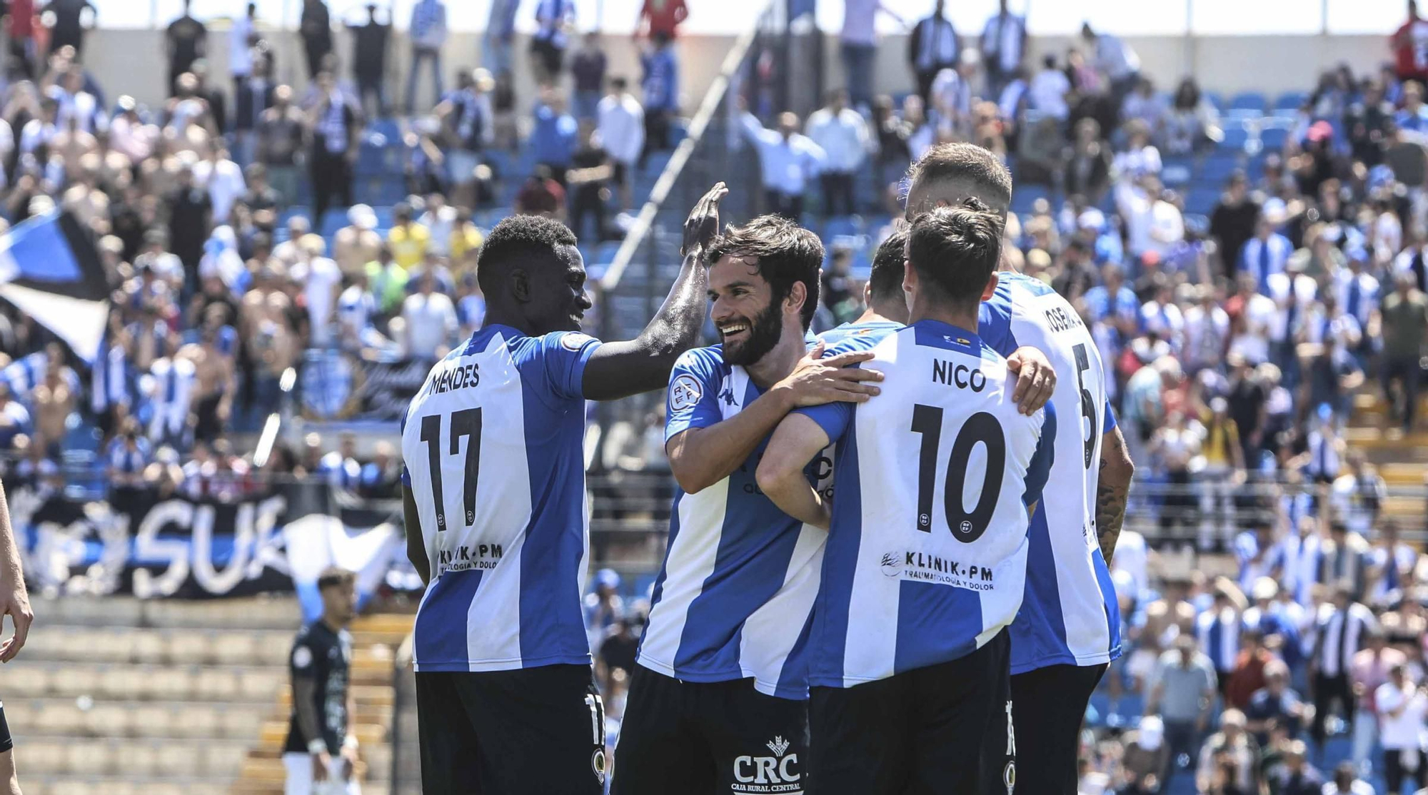 Las imágenes del Hércules CF- Peña Deportiva (5-1)