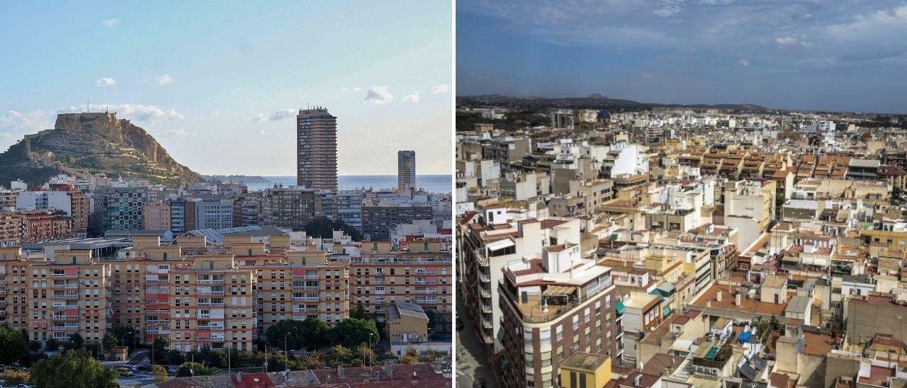 Panorámicas de Alicante y Elche, que estarán unidas con autobuses de gran capacidad