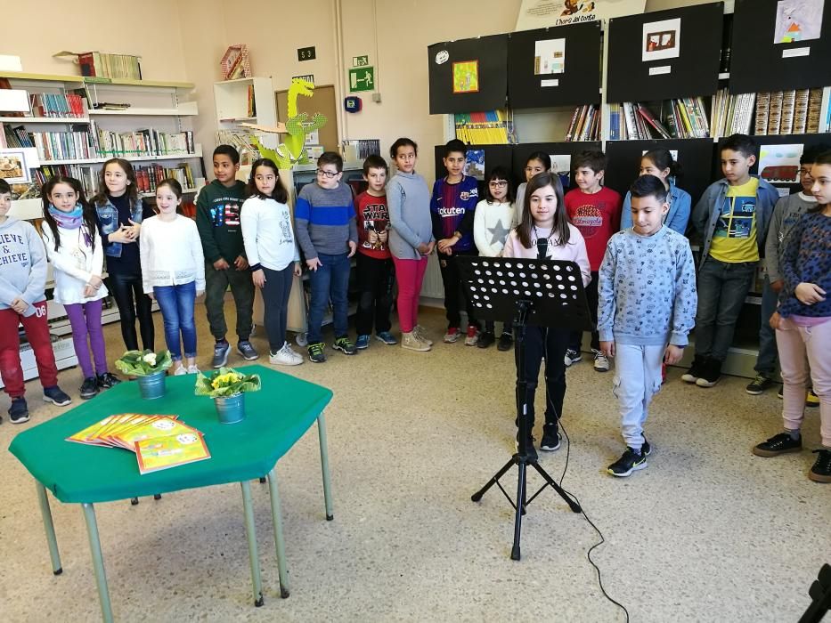 Alumnes de l'escola Puigberenguer creen un conte sobre els refugiats