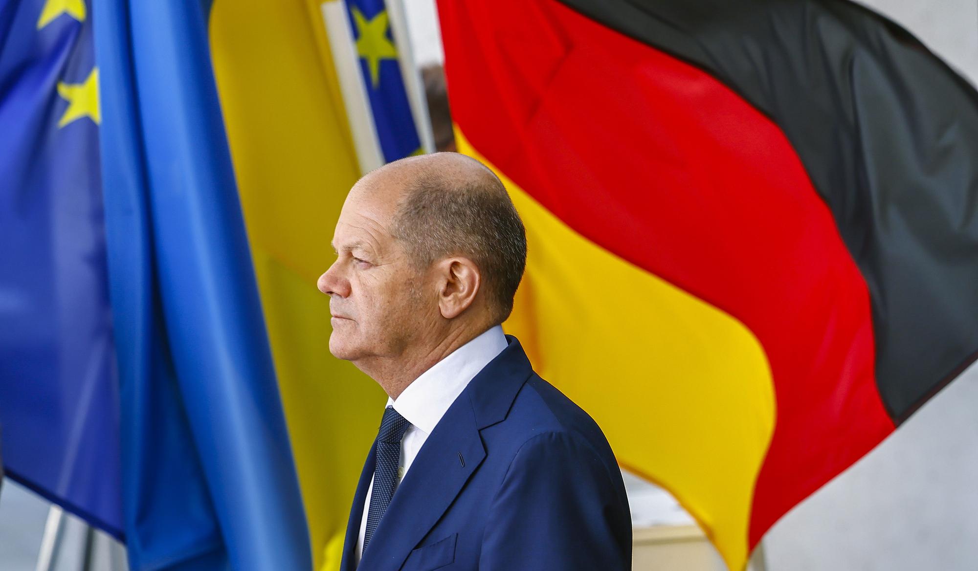 El canciller alemán, Olaf Scholz