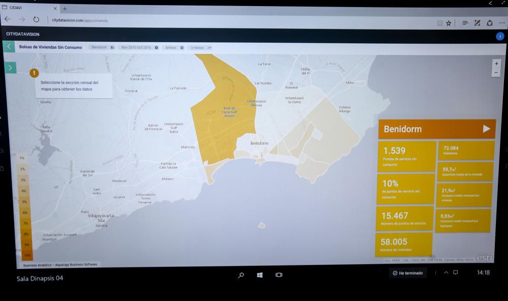 Hidraqua inaugura en Benidorm un centro pionero en gestión hídrica e innovación