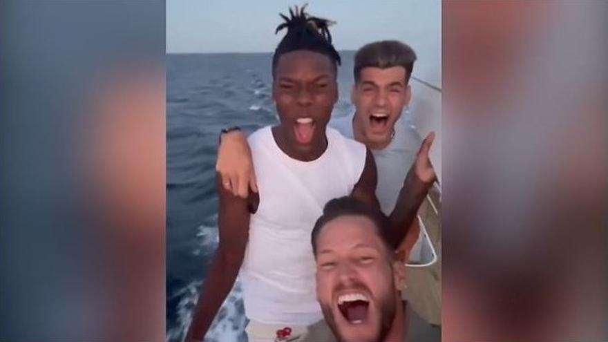 ¡Juntos de nuevo! Morata, Remiro y Nico Williams disfrutan juntos de sus vacaciones tras la Euro