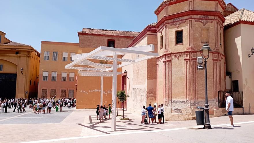 La pérgola de Santo Domingo continúa ahí