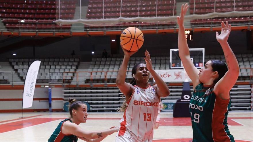 ¡56 créditos de valoración!: así ha sido la descomunal actuación de una jugadora del Siroko Gijón de baloncesto
