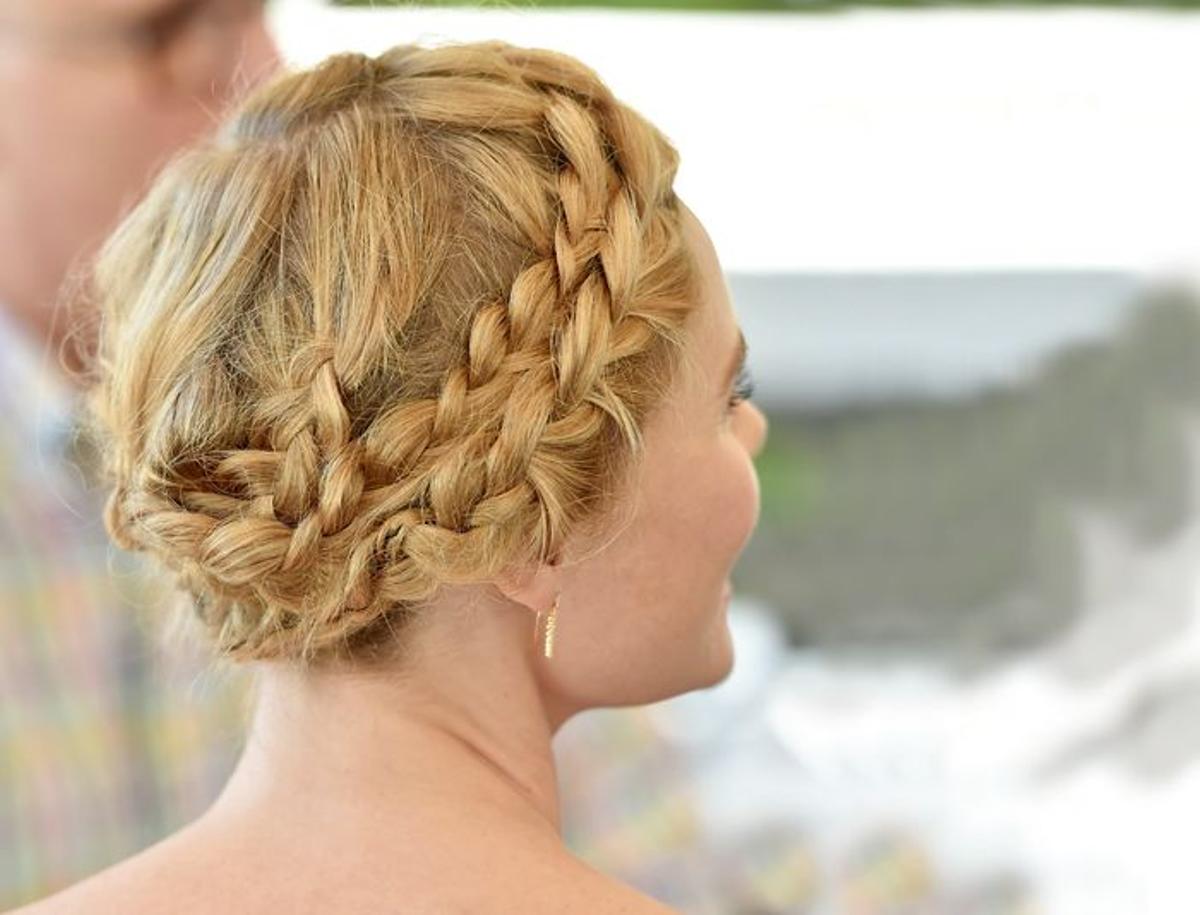 Kate Bosworth: trenza corona