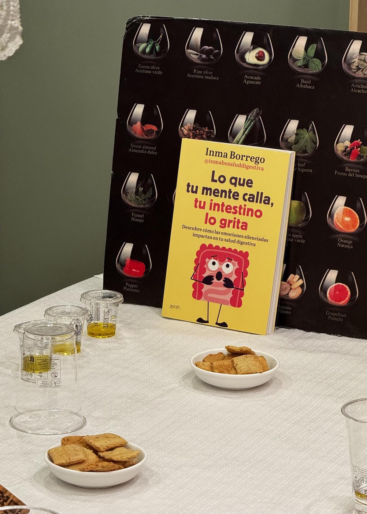 Portada del libro presentado en la Oleoteca.