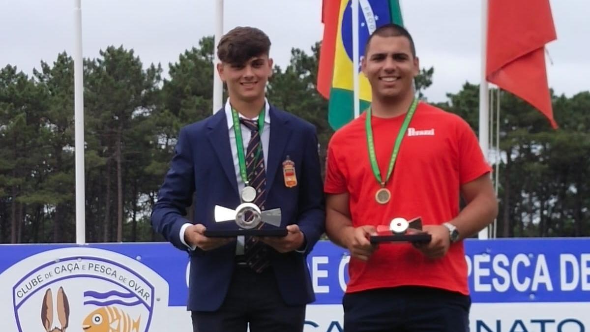 El mallorquín Toni Mairata, en el podio Europeo.