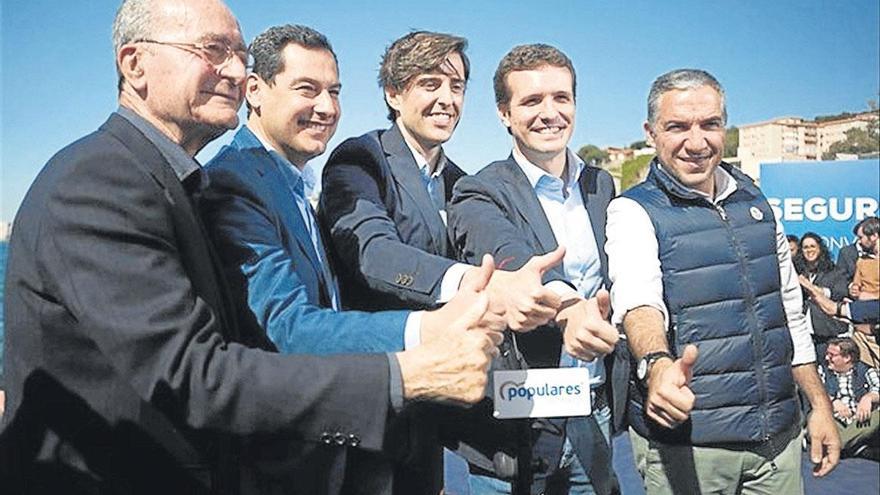 Moreno pide unidad al PP para llevar a la Moncloa a un «gobierno amigo»