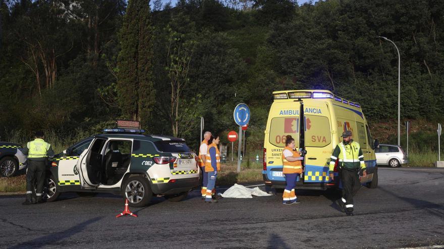 El atropello de O Vao eleva este año a seis los muertos, «un dato intolerable»