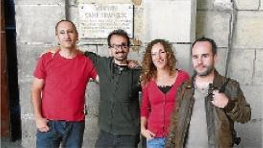 Gerard Vilardaga, Antonio Clavijo, Sira Bover i Joan Villaplana