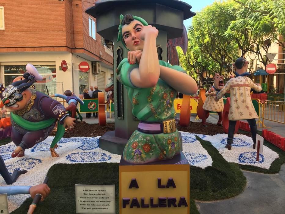 Falla por la igualdad premiada en Mislata