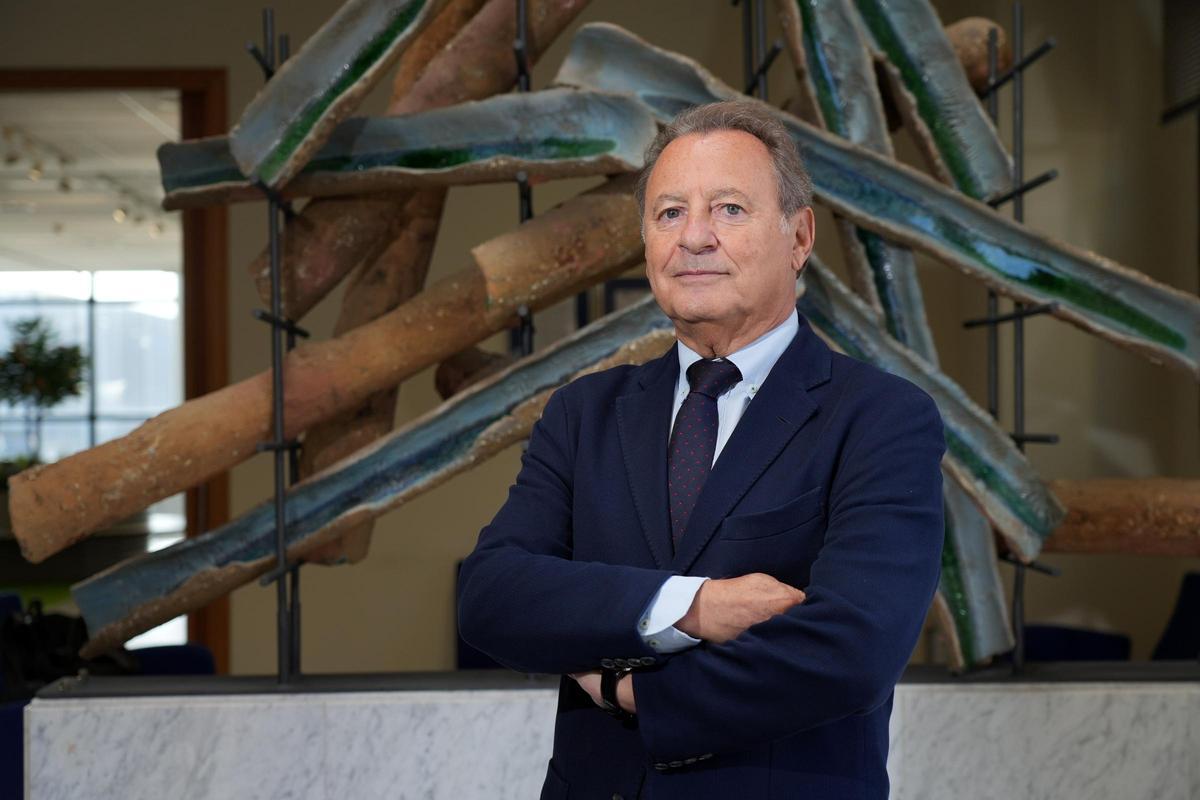 Ismael García, presidente de la patronal azulejera Ascer.