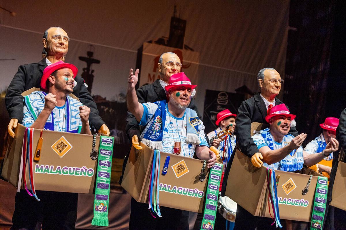 Los periféricos. Murga, cuarta preliminar del COAC Málaga 2026