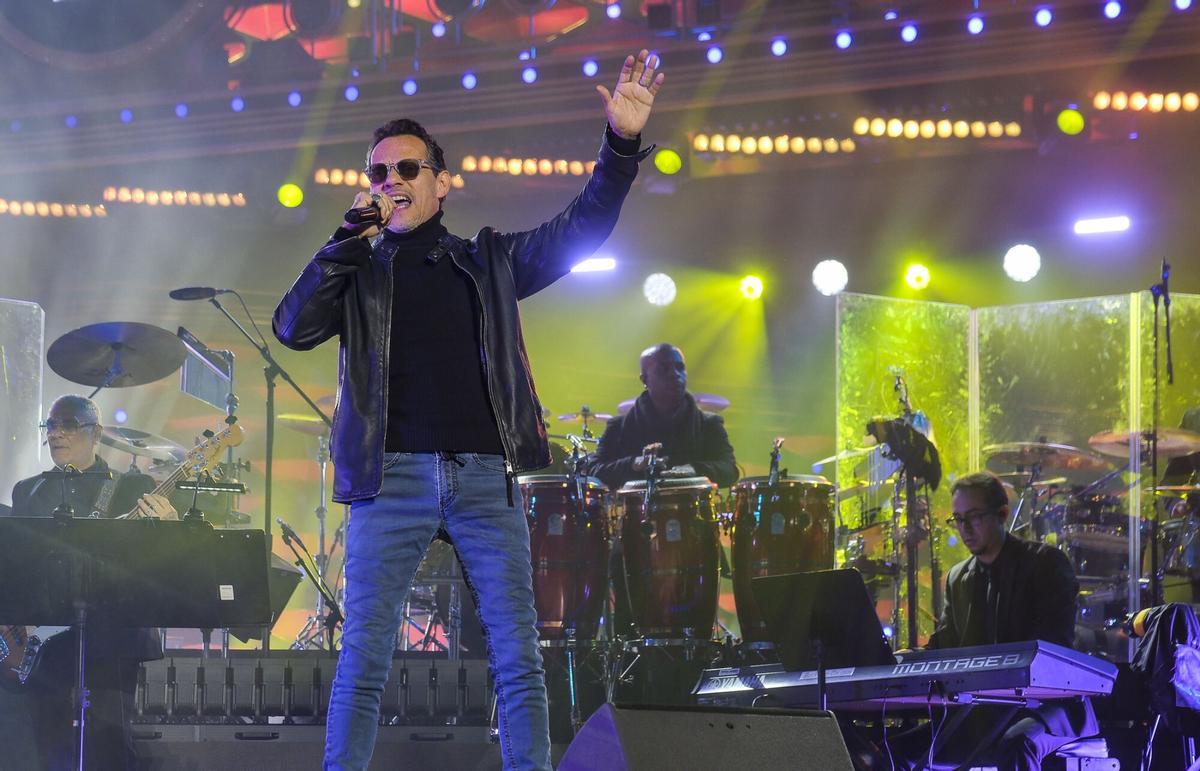 27-02-2026 LAS PALMAS DE GRAN CANARIA. Carnaval. Concierto Marc Anthony  | 27/02/2026 | Fotógrafo: Andrés Cruz