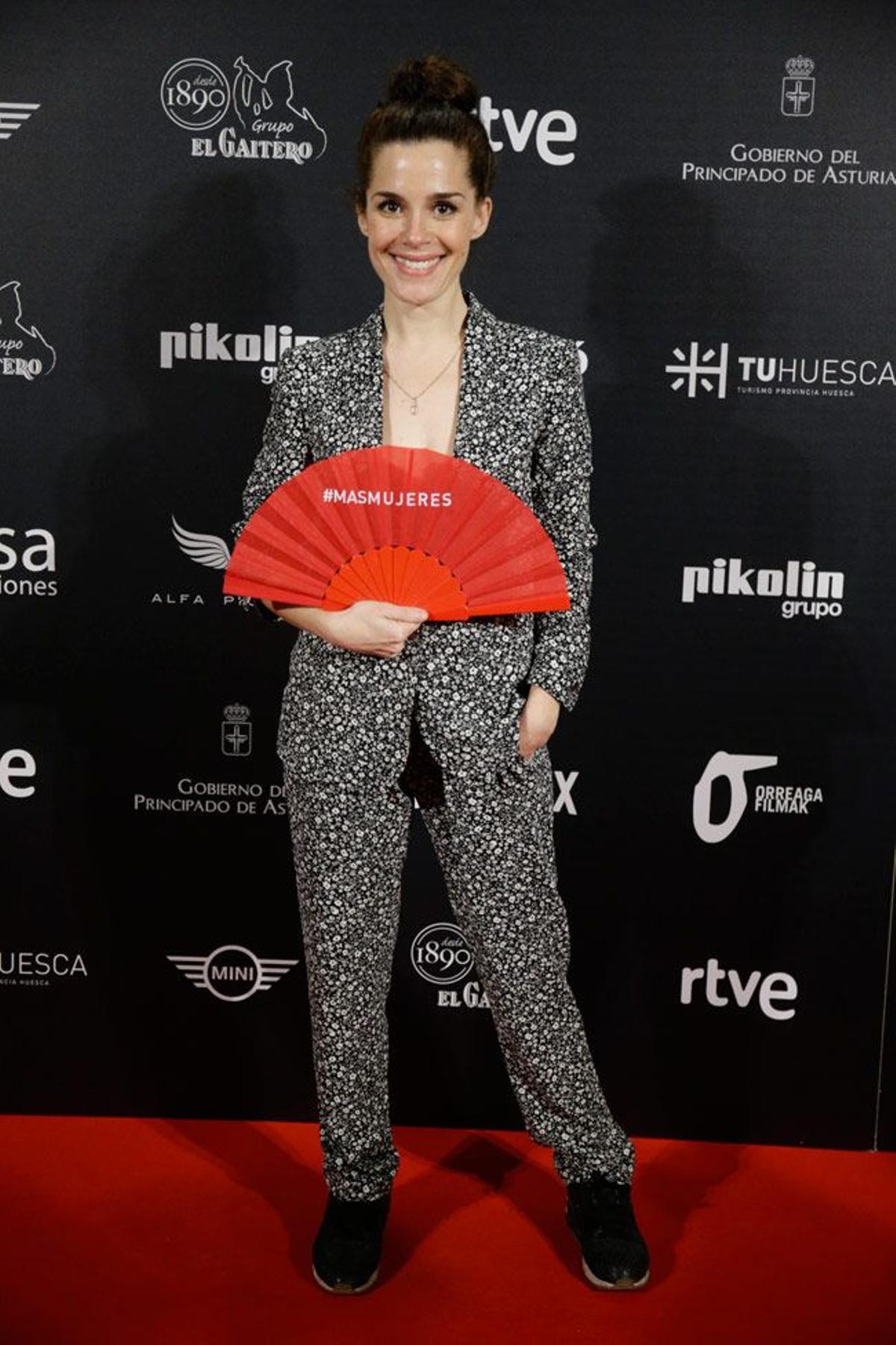 Nuria Gago en el estreno de 'Bajo la piel de Lobo'