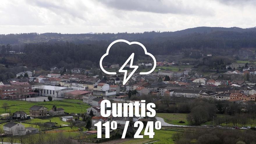 El tiempo en Cuntis: previsión meteorológica para hoy, jueves 9 de abril