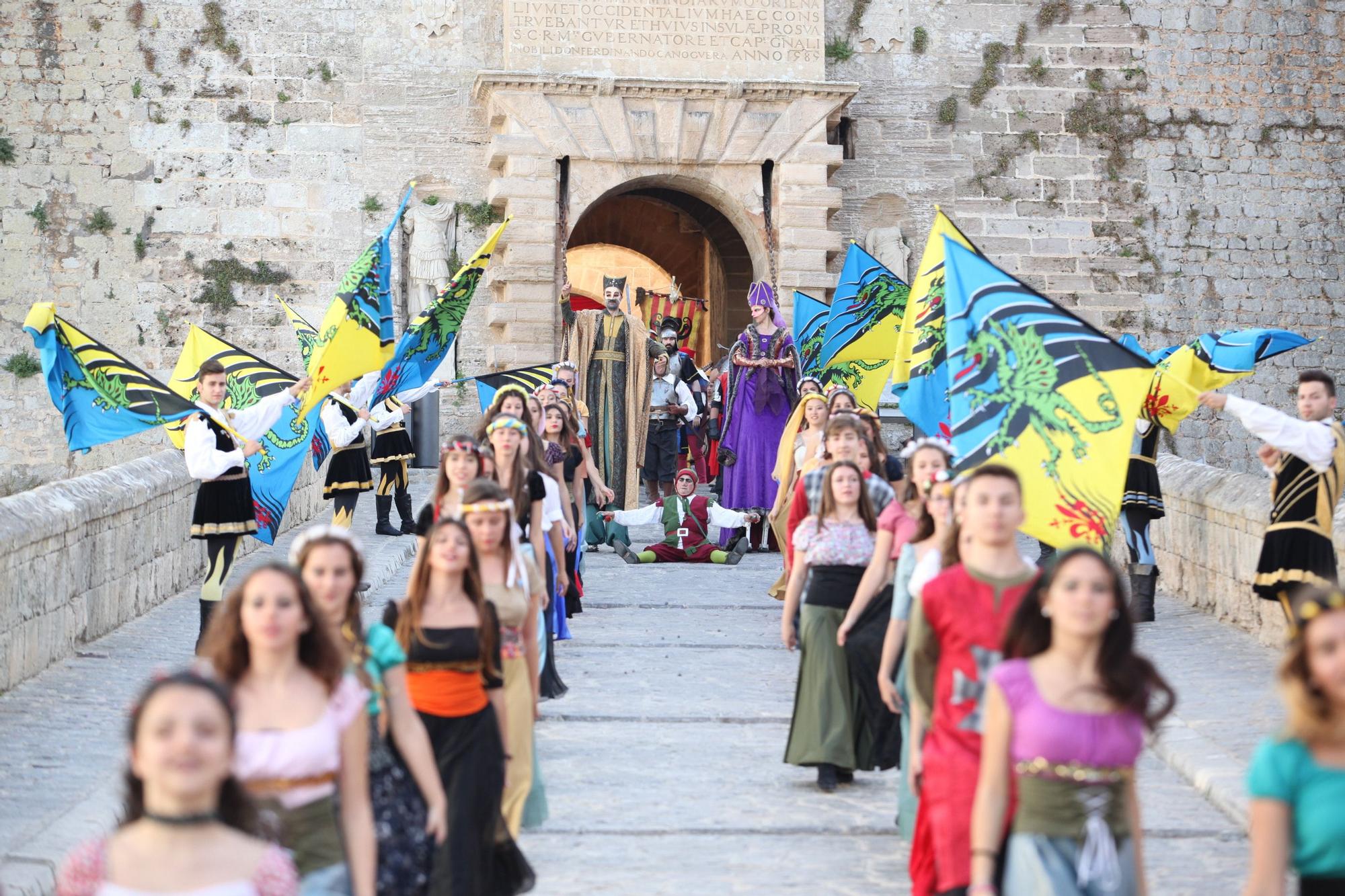 Edición de 2014 de la Feria Medieval de Ibiza.