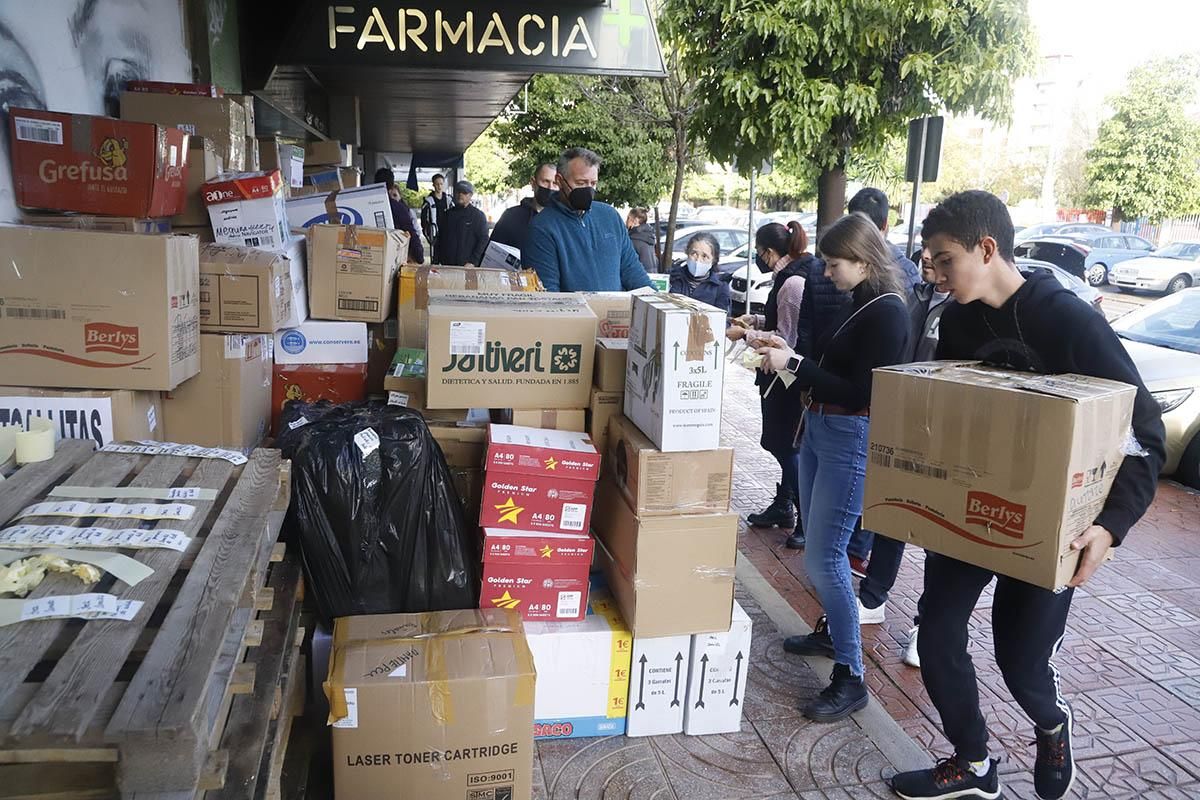 Parte de Córdoba un autobús con ayuda humanitaria para Ucrania