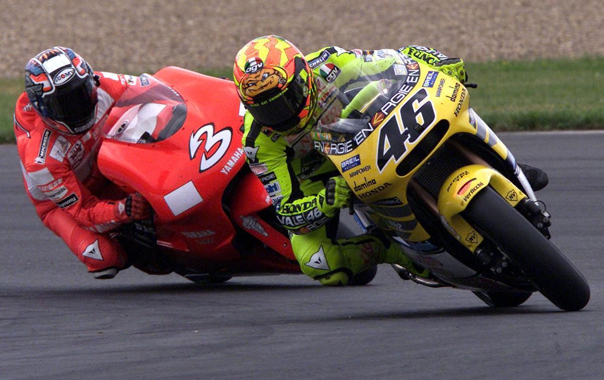 20 años del debut de Valentino Rossi en imágenes