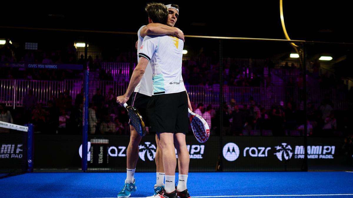 Stupa y Lebrón celebran el triunfo