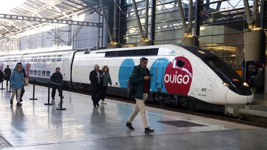 Un tren de alta velocidad de Ouigo