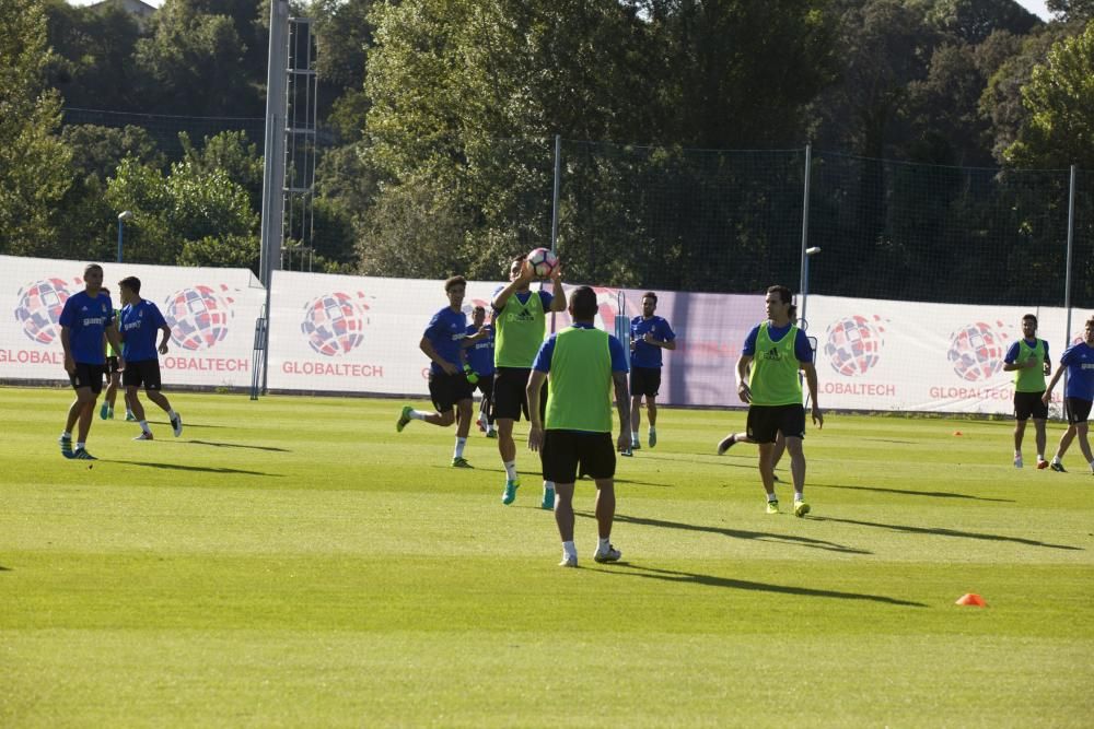 Entrenamiento del Real Oviedo