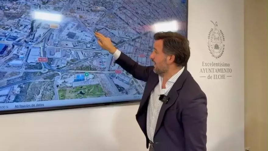 Soluciones a los puntos conflictivos de tráfico en el entorno de la rotonda de L'Aljub en Elche