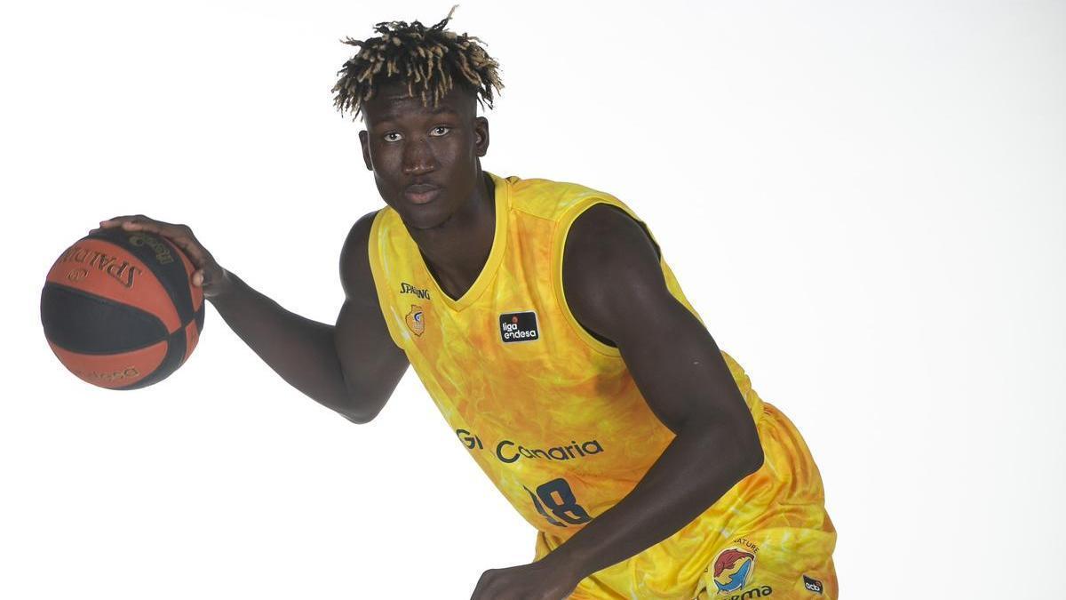 Khalifa Diop, con el Gran Canaria