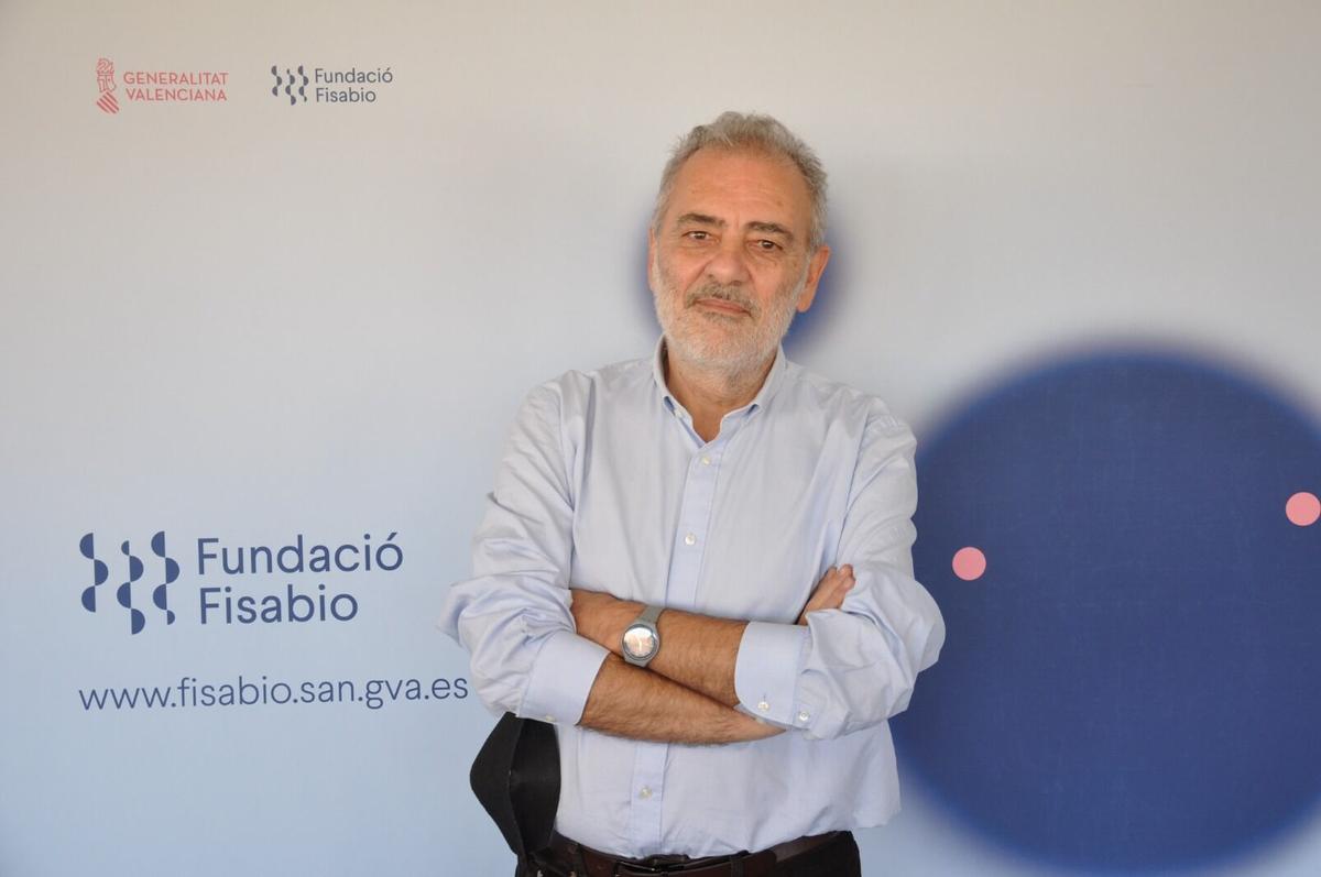 El epidemiólogo e investigador de Fisabio, Salvador Peiró, en imagen de archivo.
