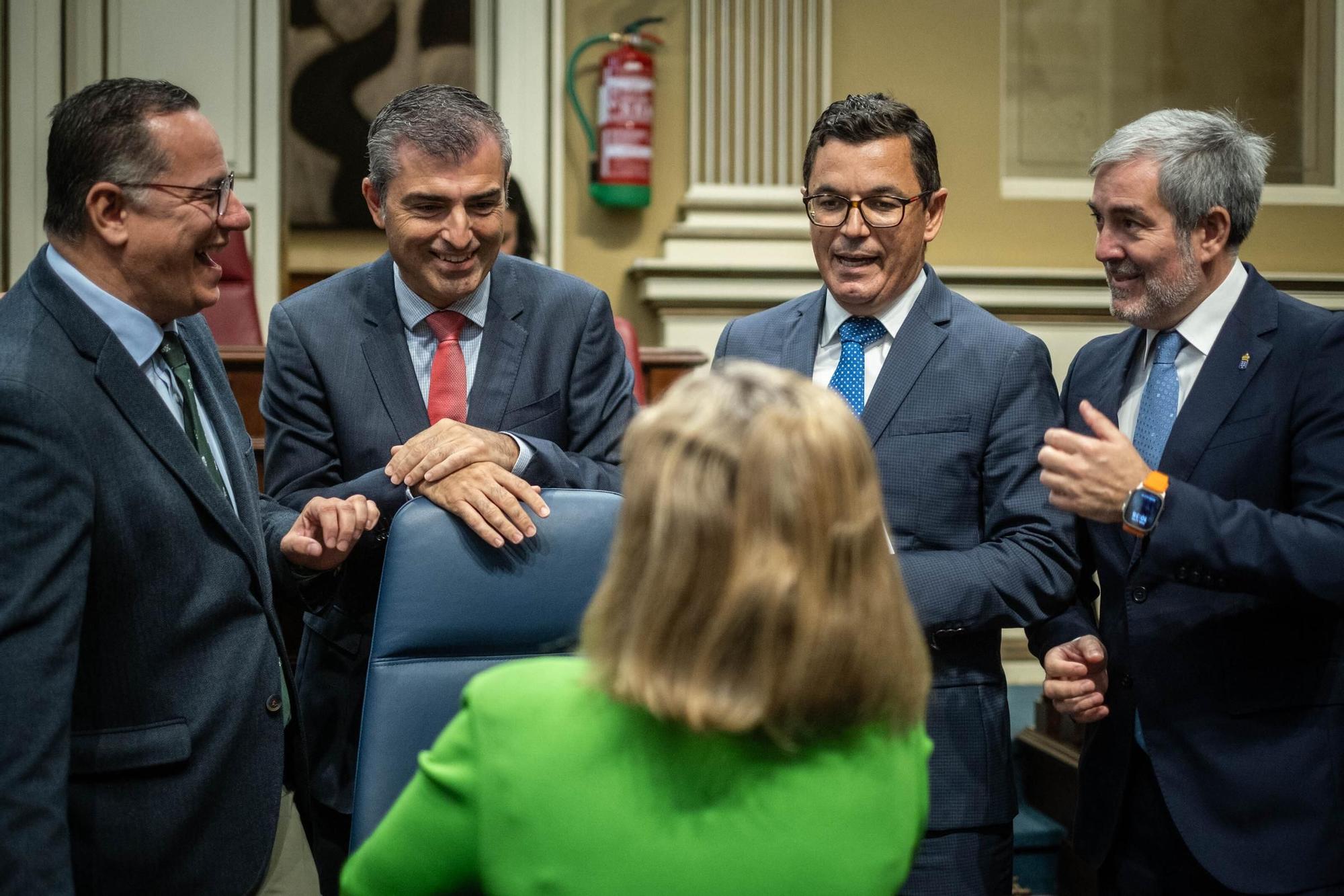 Pleno del Parlamento de Canarias (12.12.09)