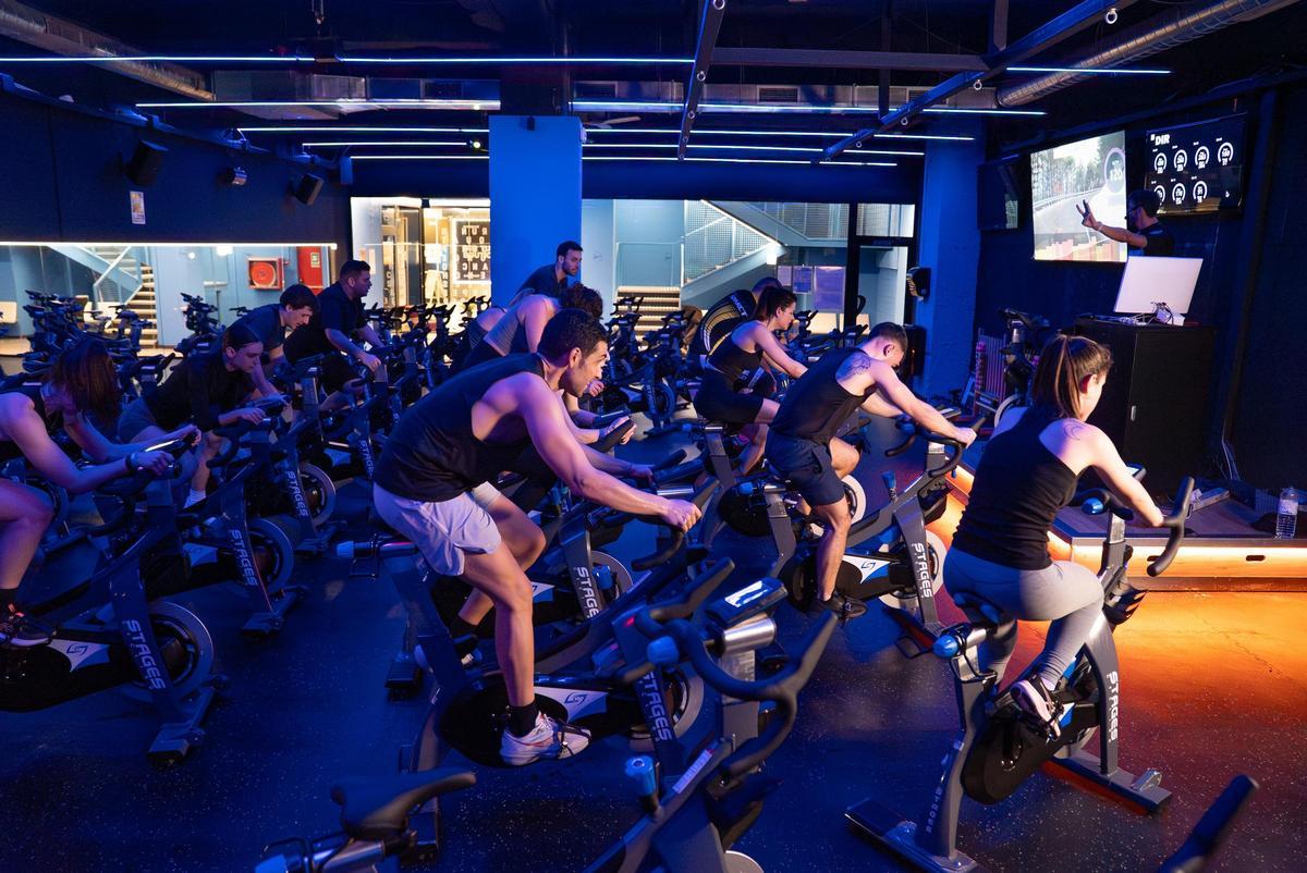 La nueva sala de spinning se ha reubicado en DiR Tuset.