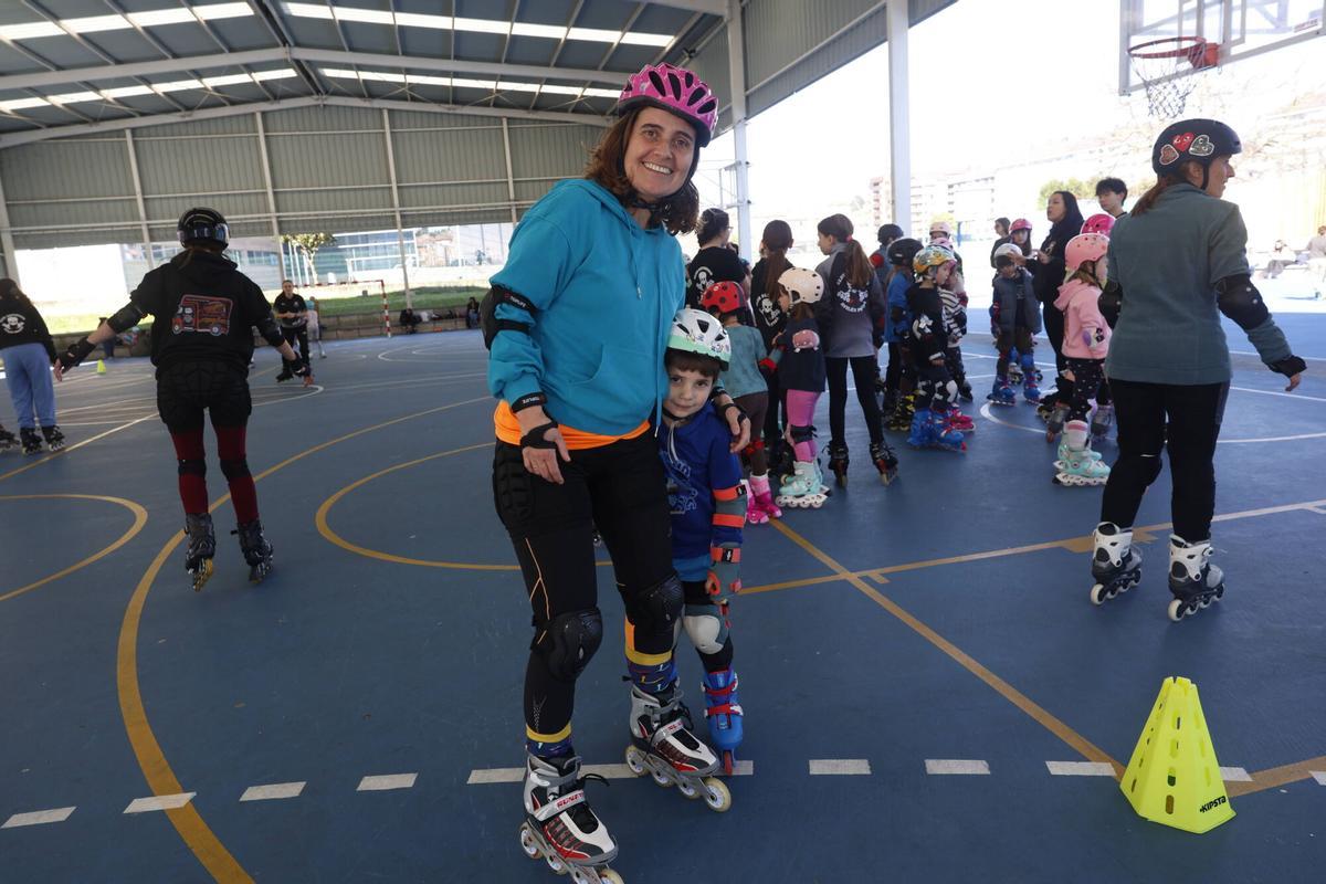 En imágenes: la última sesión de Patio Patín coordinada por el club Avilés Patina, en el colegio del Quirinal