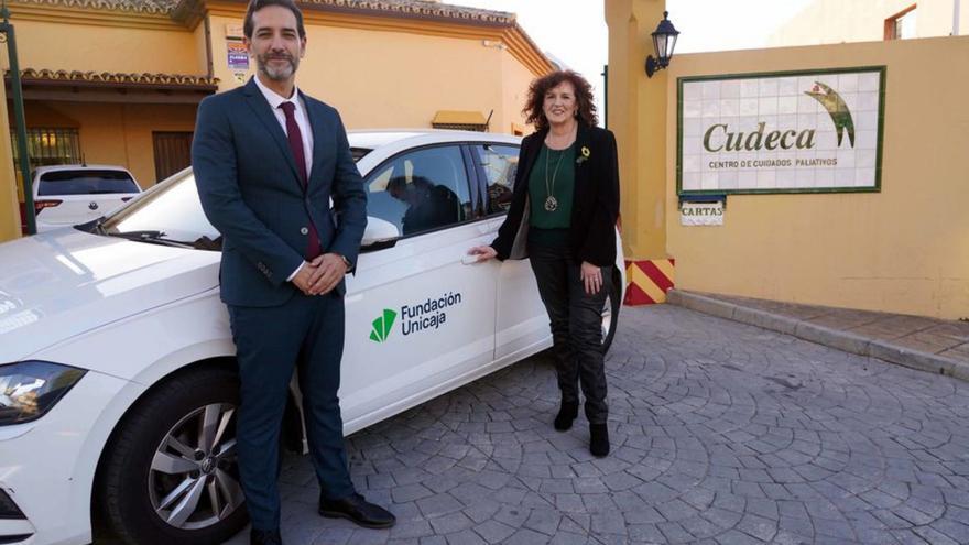 Fundación Unicaja renueva el apoyo a la atención en casa de Cudeca