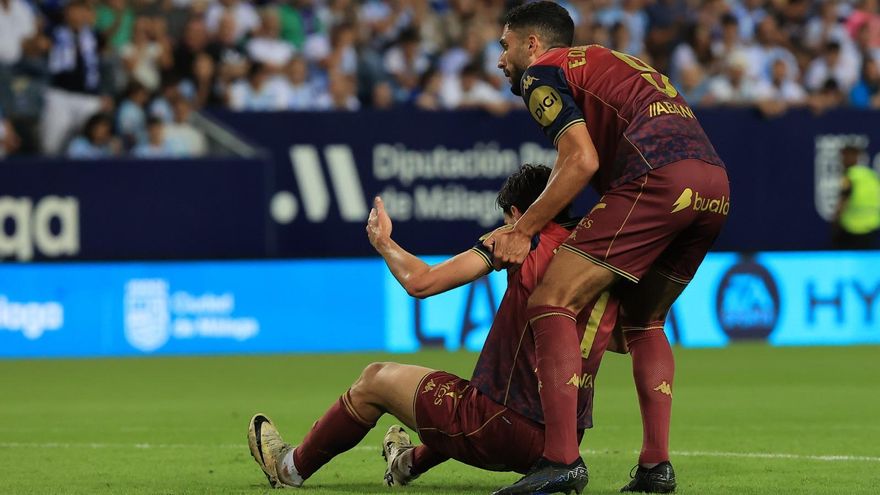 Las notas individuales del Deportivo ante el Málaga: Eddahchouri se salva en un partido gris