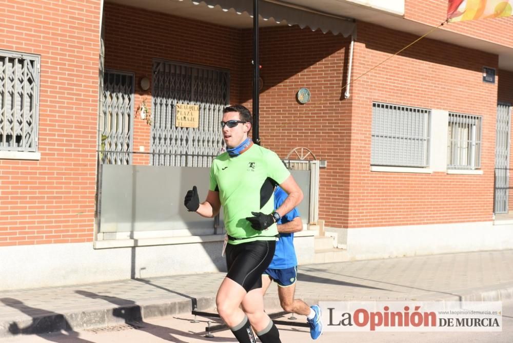 Primera carrera del año en Algezares