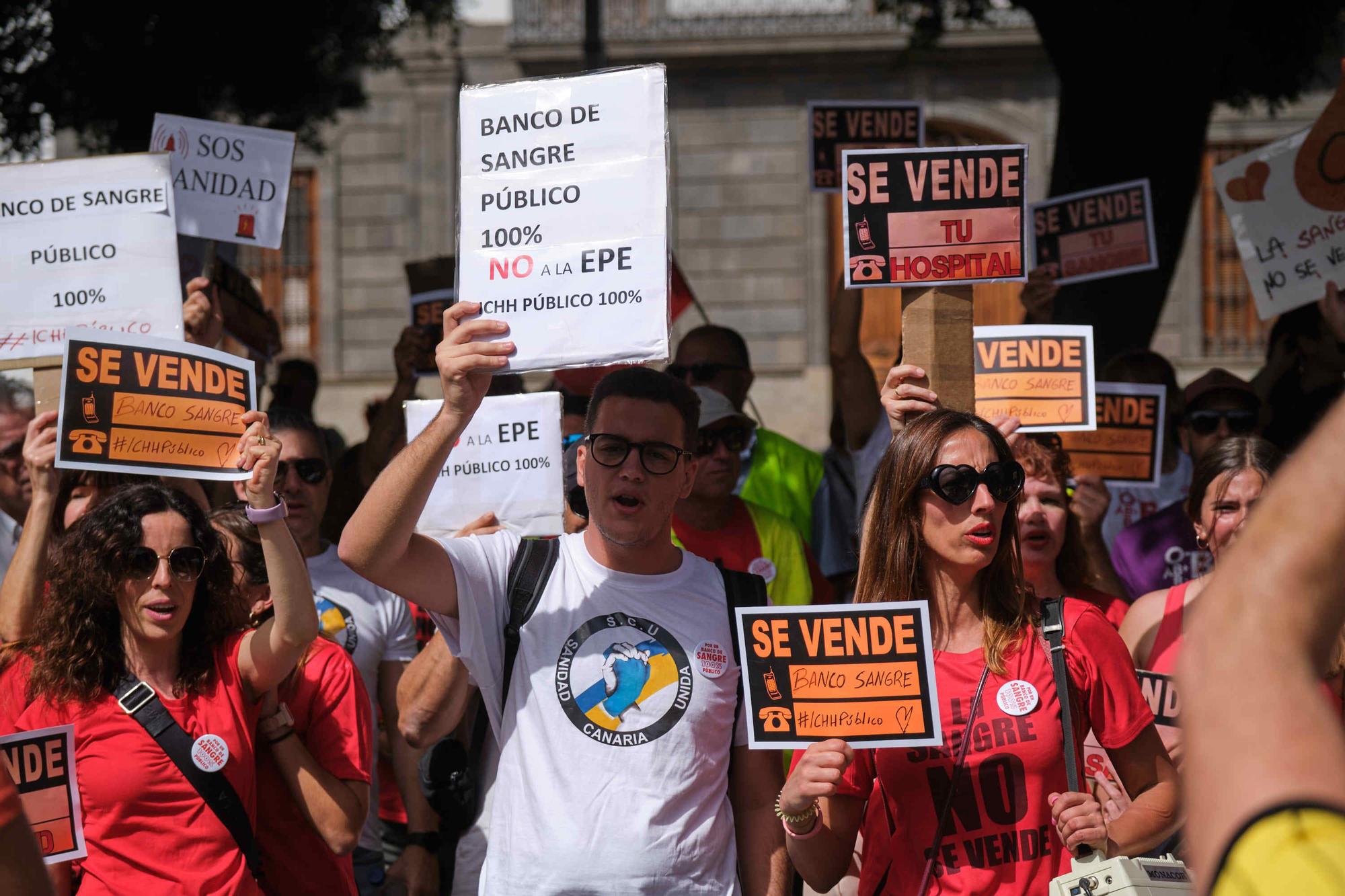 Manifestación en Tenerife por una sanidad digna